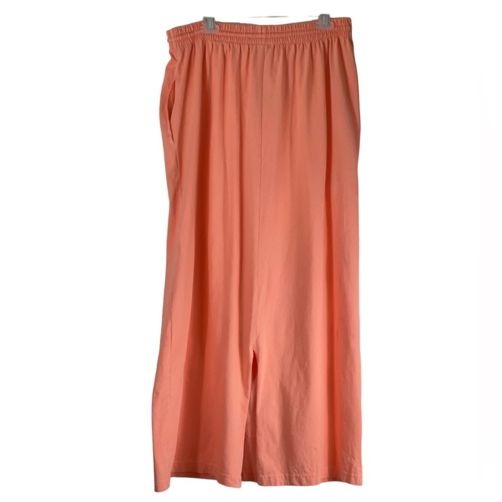 NWT OnQue cotton maxi skirt with print embellishments. Size 2X #C2169 - Picture 3 of 6